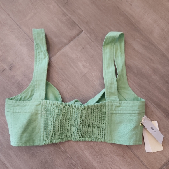 Wilfred "Aubrielle" Tie-front Crop Top - Picture 11 of 14